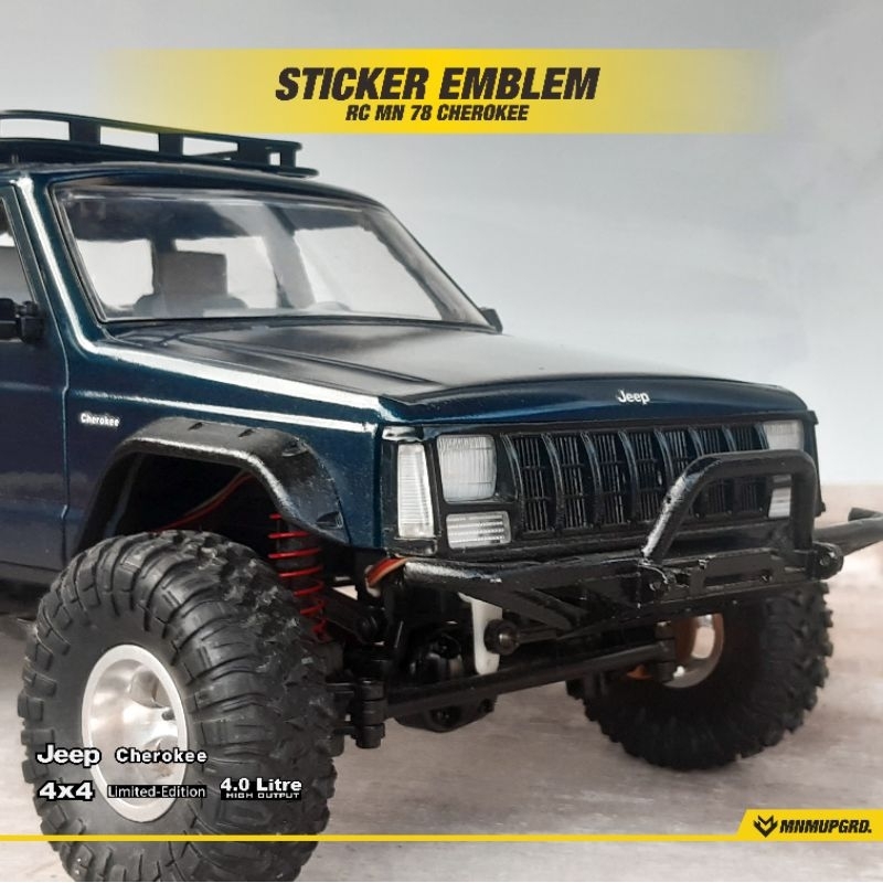 Sticker RC MN 78 Cherokee / emblem MN 78 Cherokee