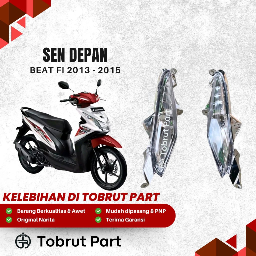 Lampu Sein Sen Depan Motor Beat Fi 2013 - 2015