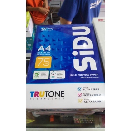 

KES HVS A4 75 GRAM SINAR DUNIA SIDU