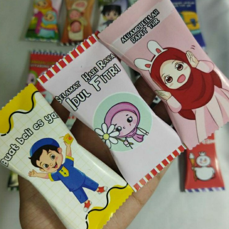 

isi 1pcs SIAP PAKAI AMPLOP PERMEN LEBARAN MODEL PERMEN harga SUDAH DI LEM TINGGAL PAKAI SAJA 1PCS ANGPAO UANG THR IDUL FITRI PARCEL SNACK HARI RAYA