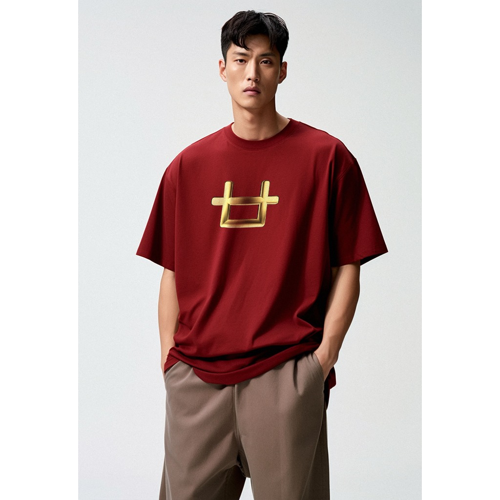 kaos oversize aesthetic 3d bahan scuba tebal warna hitam biru navy maroon MTP33 MTP34 MTP35 MTP36