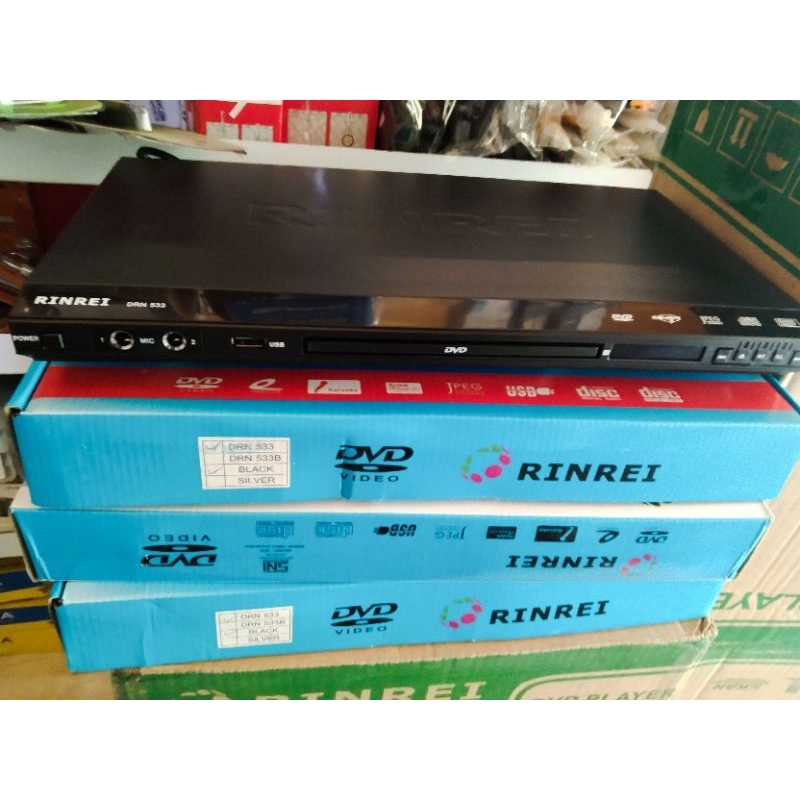 DVD RINRAI DRN 533B BODY BESI USB MP3 MP4 MP5