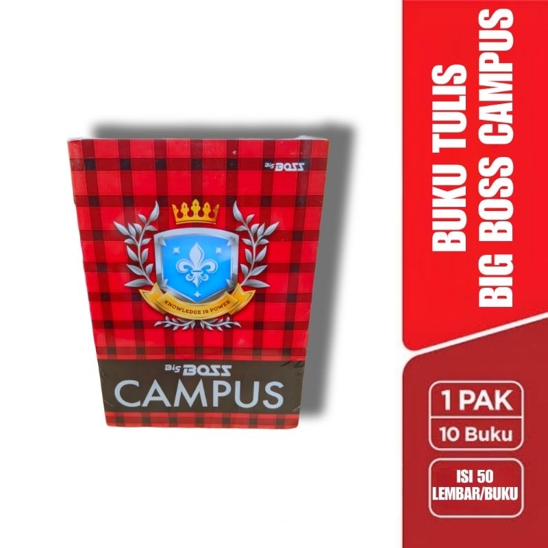 

BUKU TULIS BIG BOSS CAMPUS 50/10
