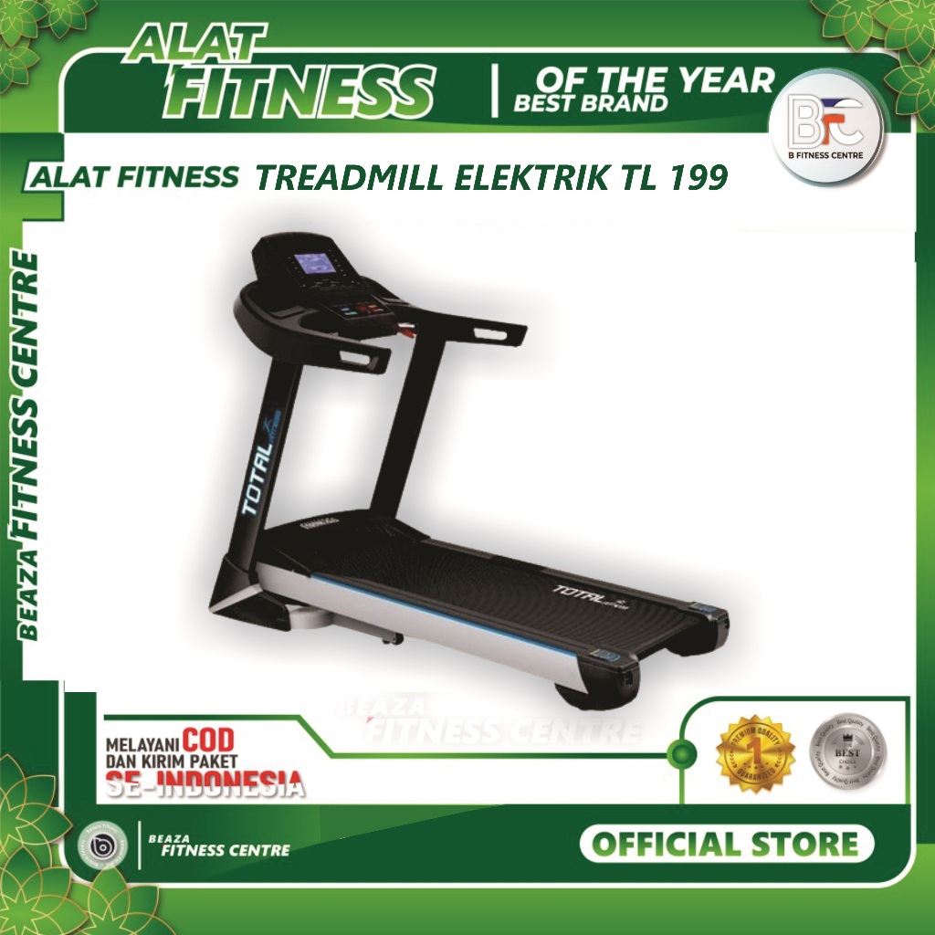 treadmill elektrik auto incline tl 199 / treatmill jogja tl 199