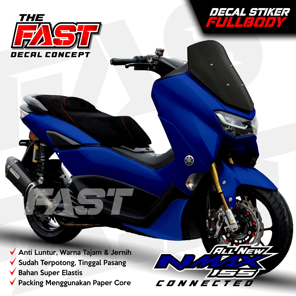 ( DISKON ) Decal Sticker Yamaha Nmax 155 New Fullbody Polosan Decal stiker nmax new / stiker nmax fu