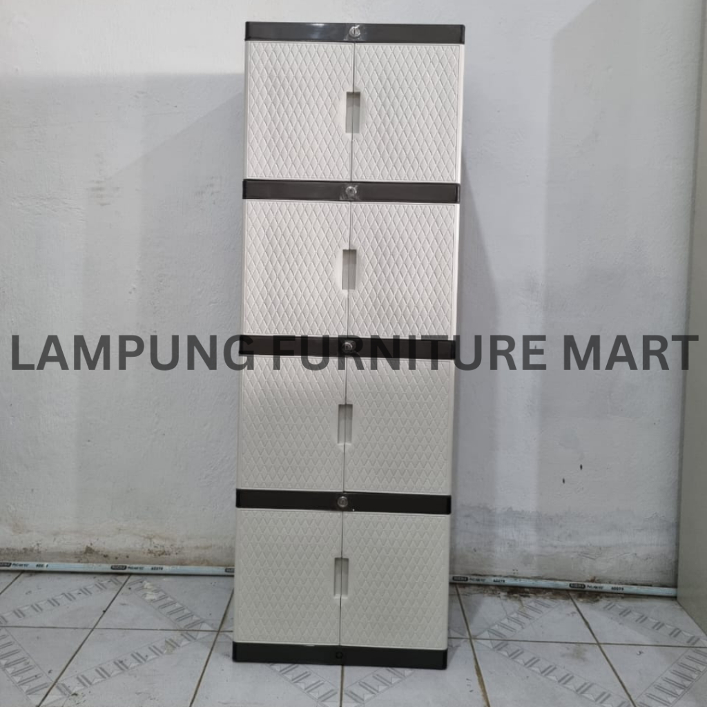 Lemari Plastik Renata Lemari Mini Susun 4