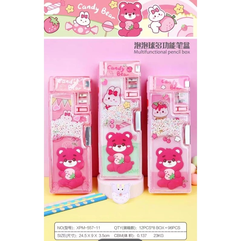 

tempat pensil foam/springkle/magnet/anak-anak/pencil case