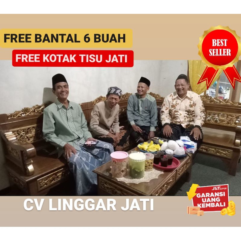 Kursi Sudut Bagong Karawang Kursi Ruang Tamu Jati  Rahwana Ukir Kayu Jati Jepara