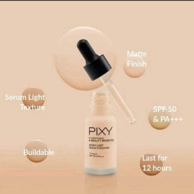 pixy serum foundation