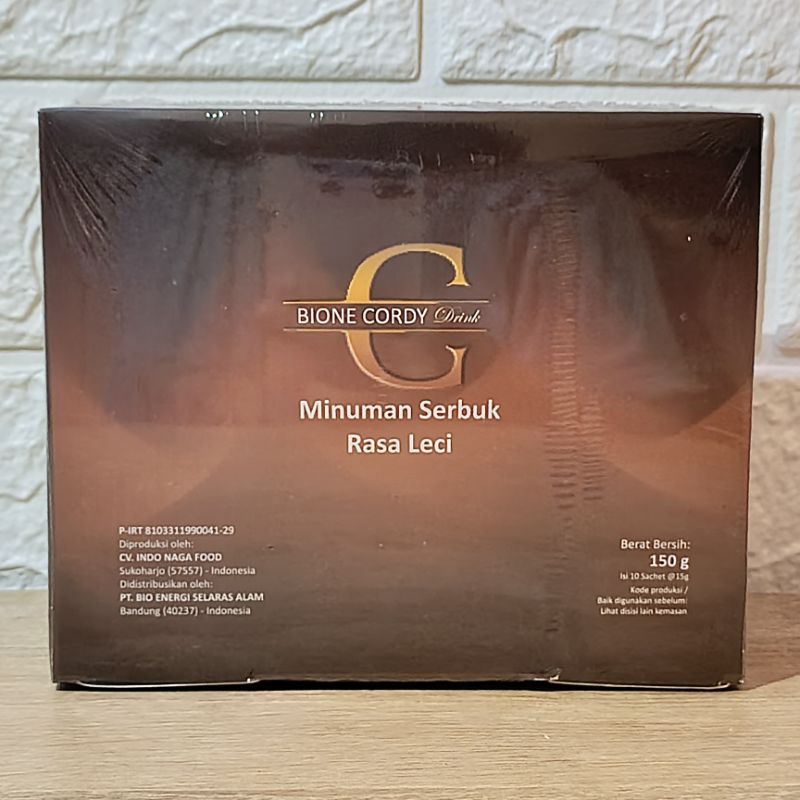 1 Box Bione Cordy Drink - bione cordy drink - bione cordy - Bione cordy - Bione Cordy - PT. Bio Ener