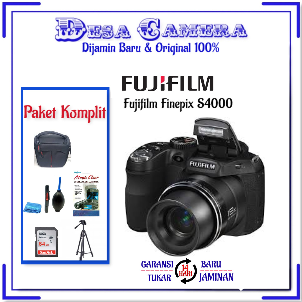 Fujifilm Finepix S4000 - Kamera Prosumer Fujifilm Finepix S4000