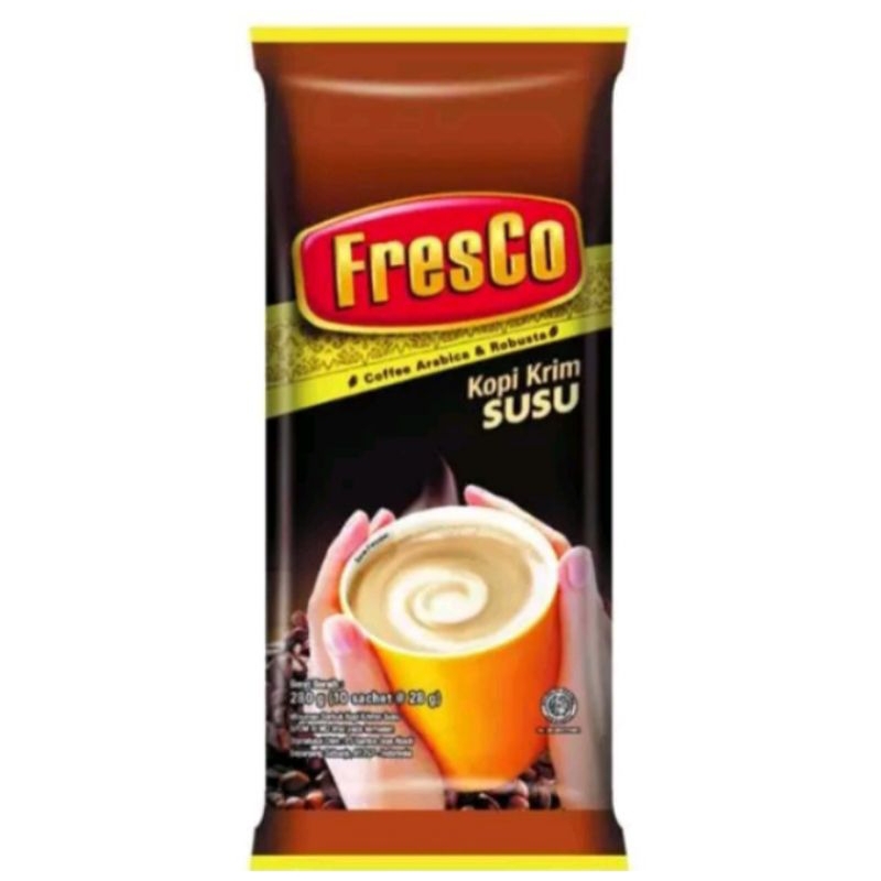 

Fresco kopi susu 10 sachet