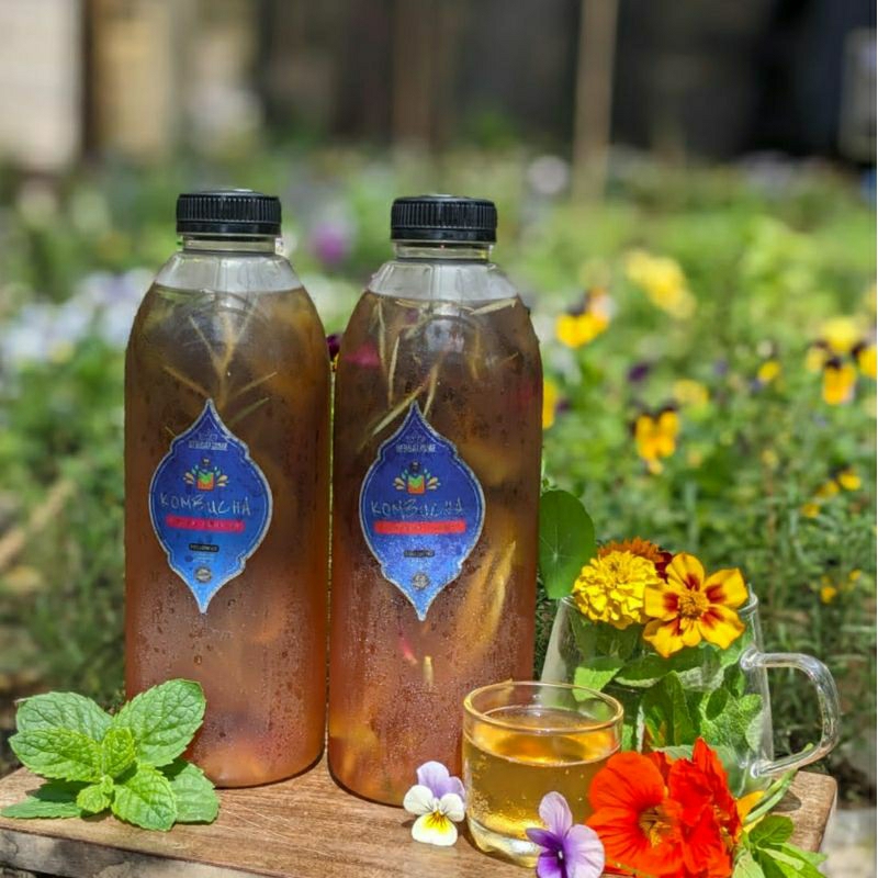 

PREMIUM KOMBUCHA EDIBLE FLOWER 1 LT