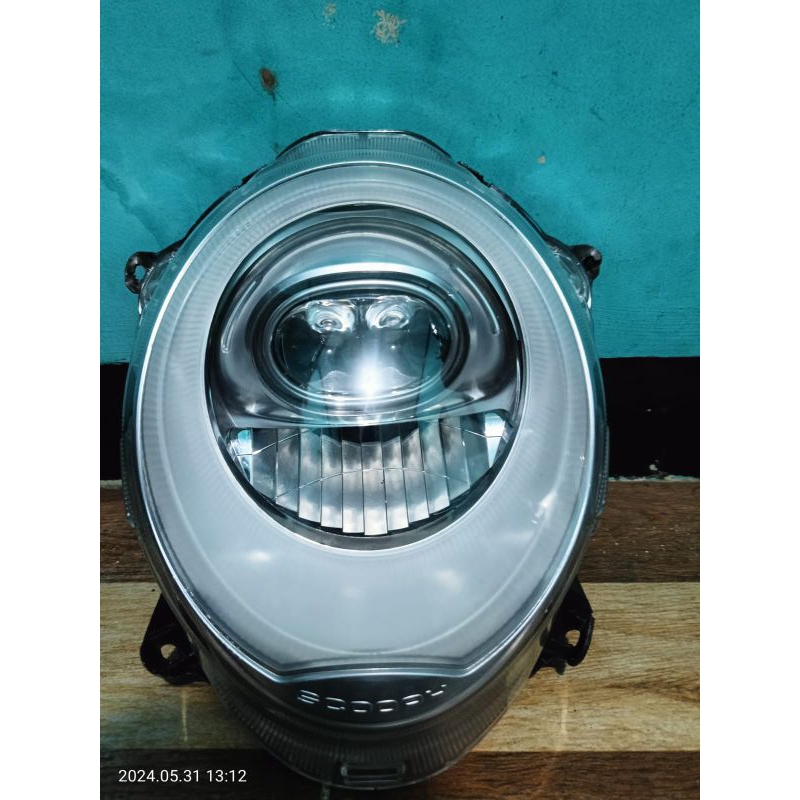 HEADLAMP REFLEKTOR LAMPU DEPAN HONDA SCOOPY NEW K2F 2021-2024 ORIGINAL