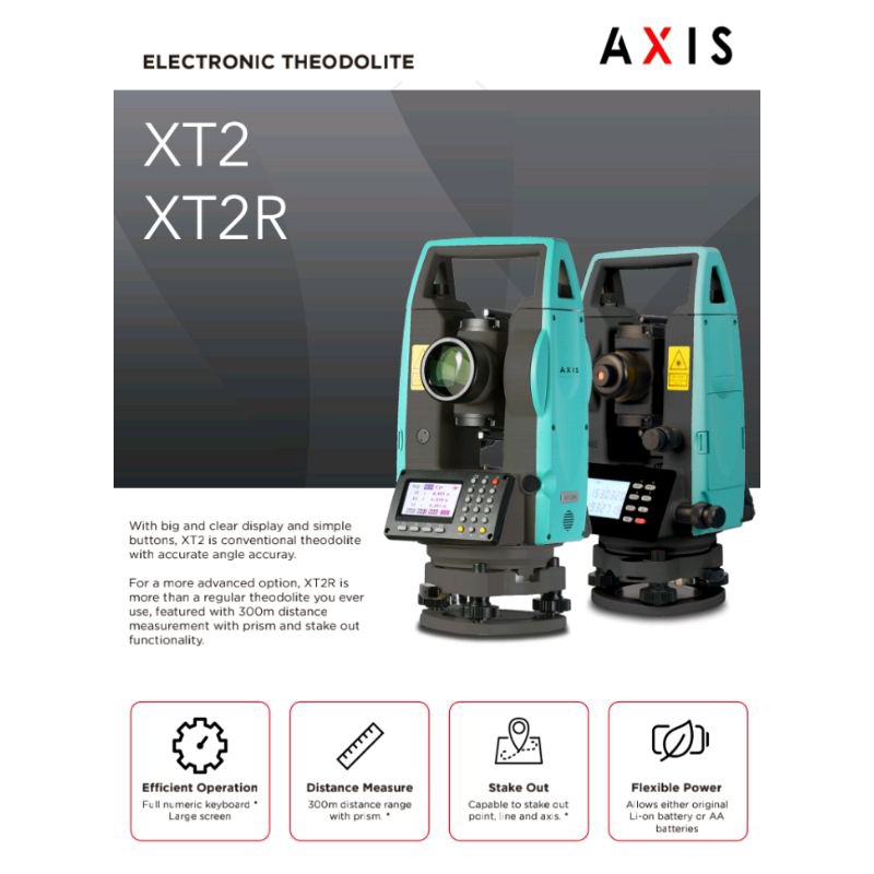 Digital Thedolite AXIS XT2 / AXIS XT2 New