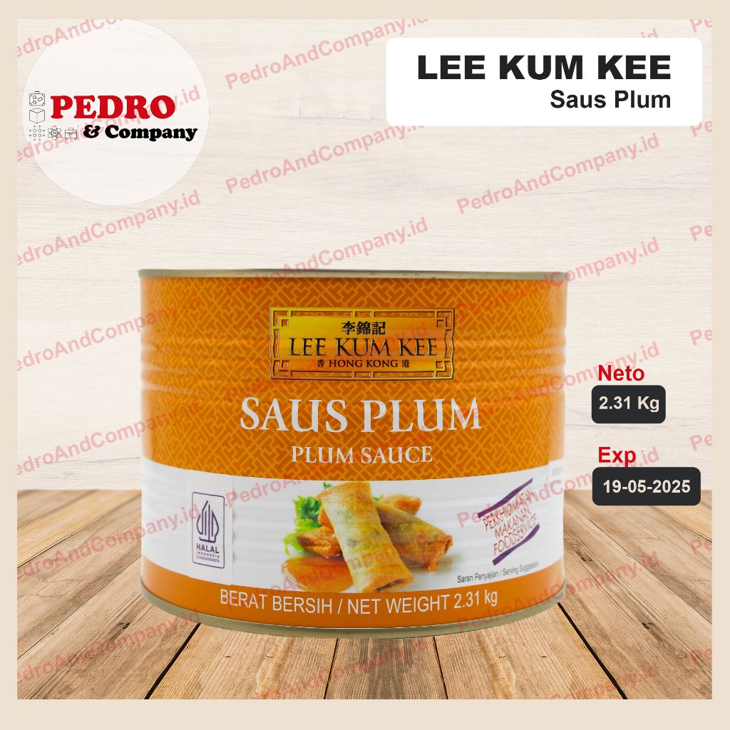 

Lee kum kee saus plum sauce 2.31 kg - kaleng besar