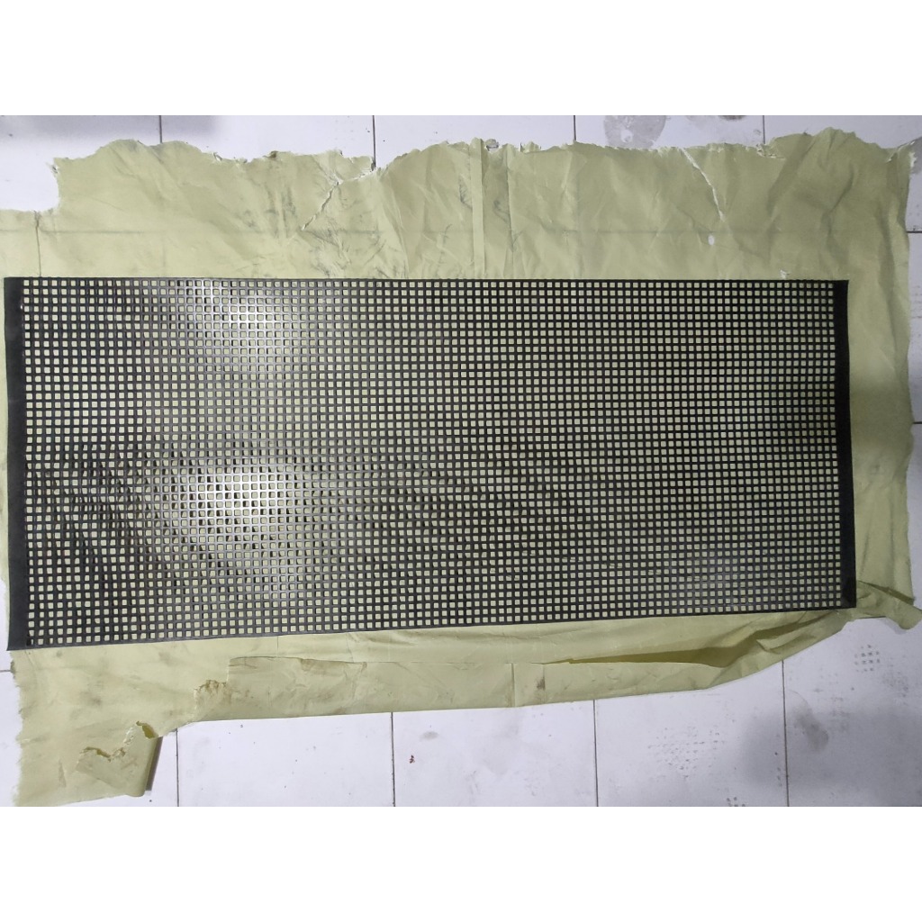 120x30 Cm Ram gril Motif Kotak 8x8 mm tebal 1 mm