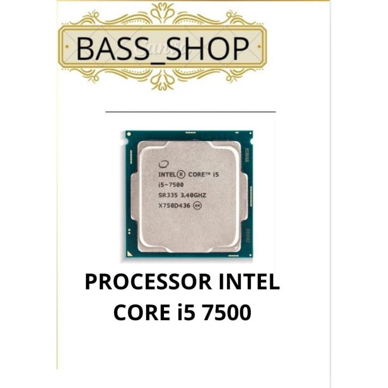 PROCESSOR INTEL CORE I5 7500 + FAN SOCKET 1151