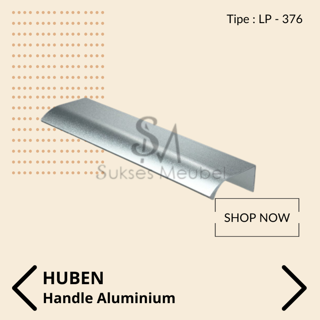 HUBEN Handle 3 Meter LP 376 | Handle Aluminium 3 Meter HUBEN