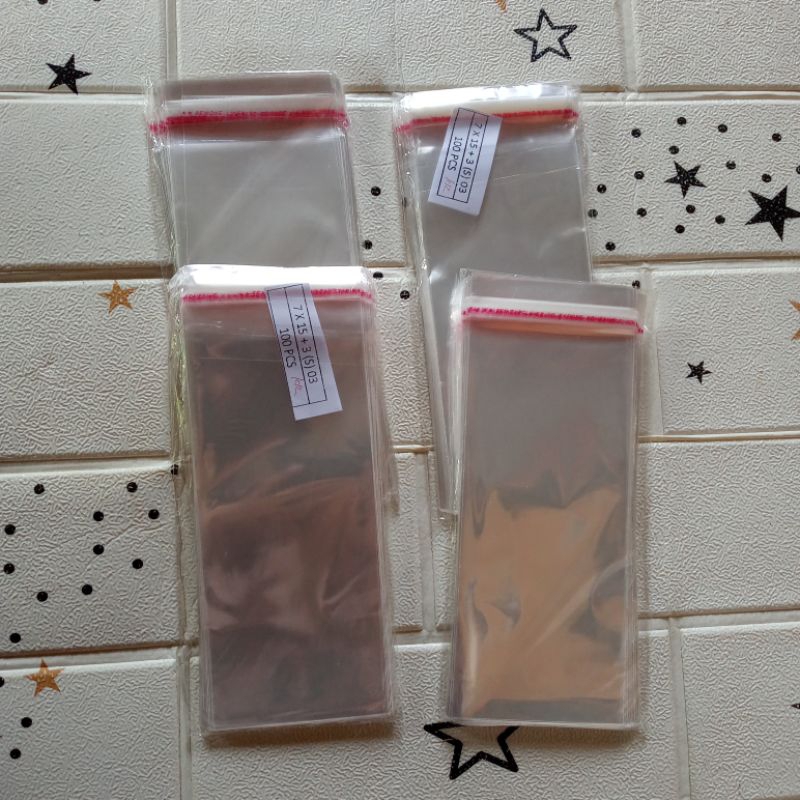 

NANSTORE | Plastik OPP Buket Uang - Money Bouquet - Plastik Uang Ukuran 7x15cm (+- 100pcs)