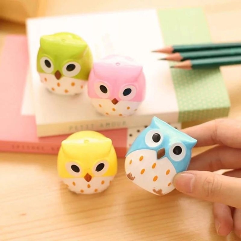 

Rautan pensil/Serutan pensil putar karakter Burung Hantu Owl