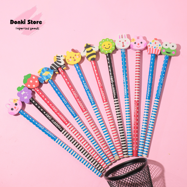 

Pensil stip penghapus karakter lucu (isi 24)