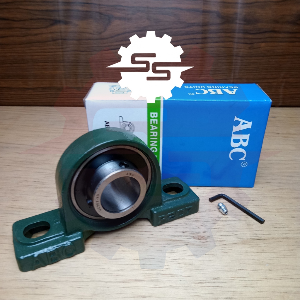 Ucp 207-20 pillow block ABC laher bearing duduk 32mm lubang as