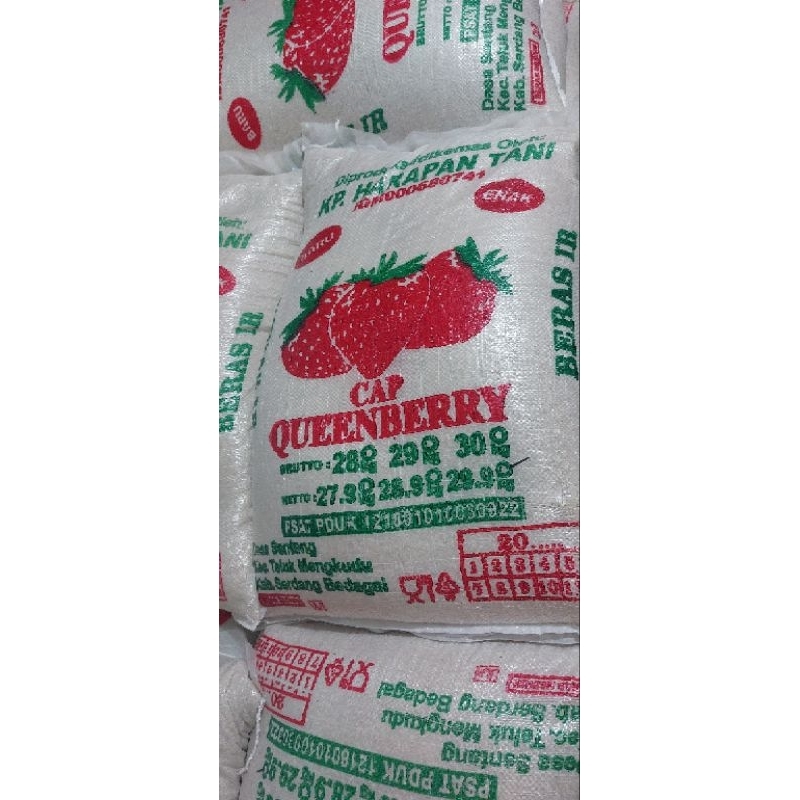 

Beras Queenberry 30 kg