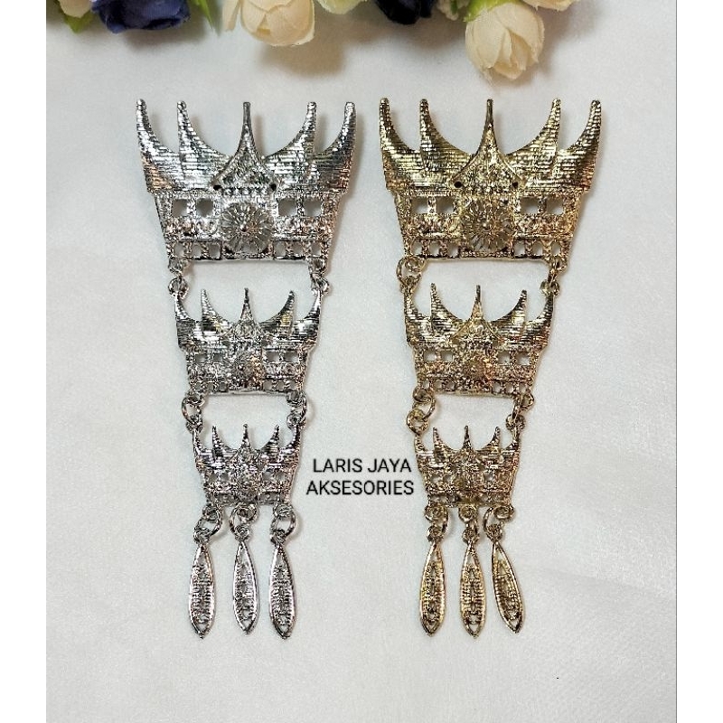 Bros kebaya / Bros susun 3 / Bros kutubaru / Bros rumah gadang / Bros etnik