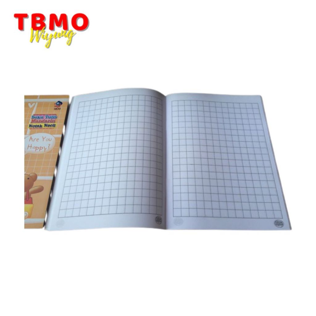 

Tbmo (Pack) Buku Tulis SQ10 Mandarin Kotak Kecil 38 Lembar Isi 10