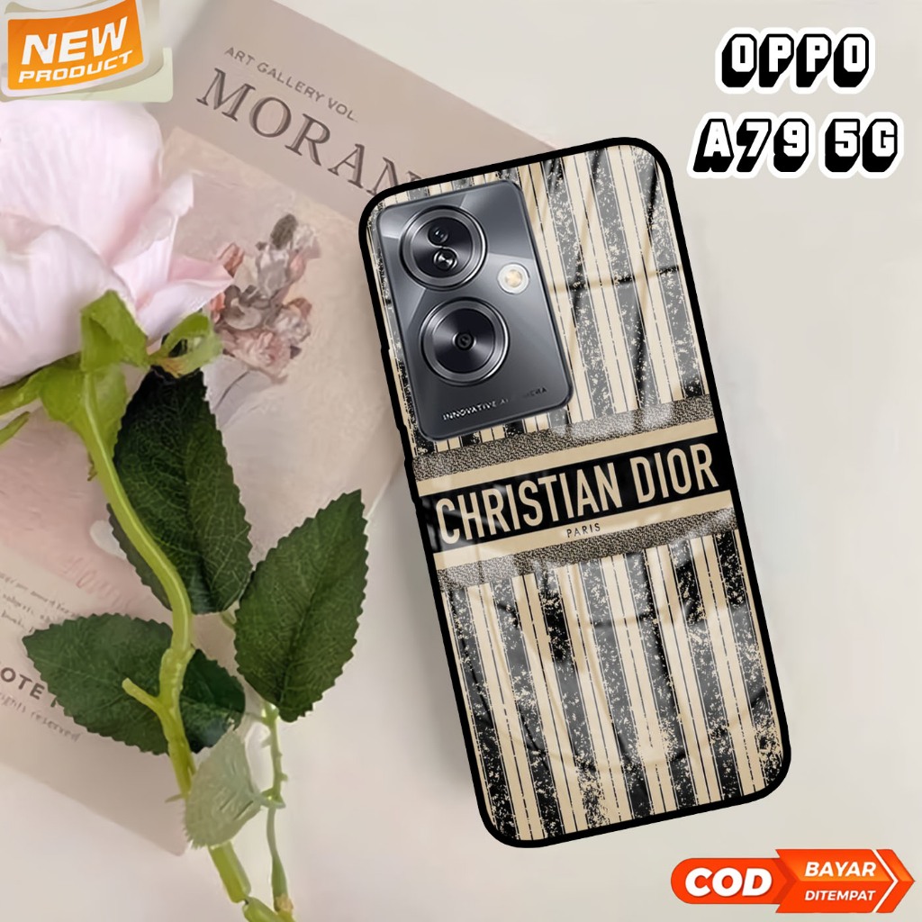 Softcase Glass Kaca Oppo A79 (T33)