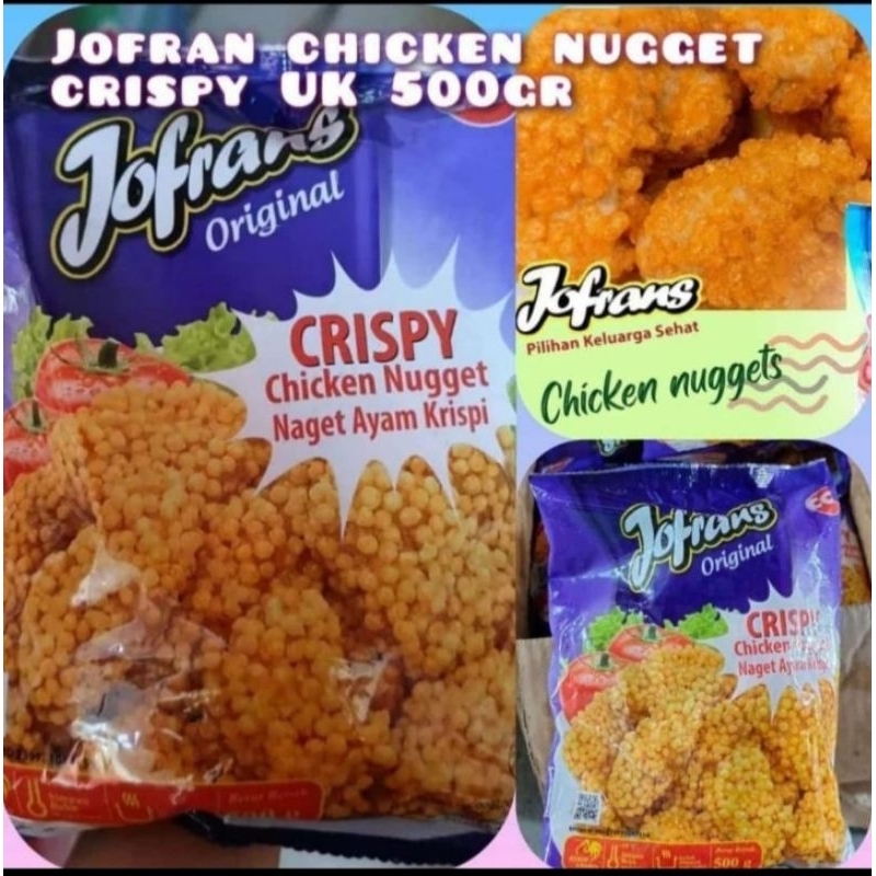 

CHICKEN NUGGET CRISPY JOFRANS 500 GR