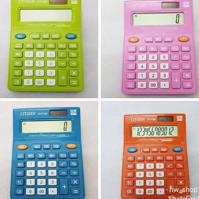 

Paling Popular Kalkulator Citizen Ct 719 Kalkulator 12 Digit Warnanya Unik
