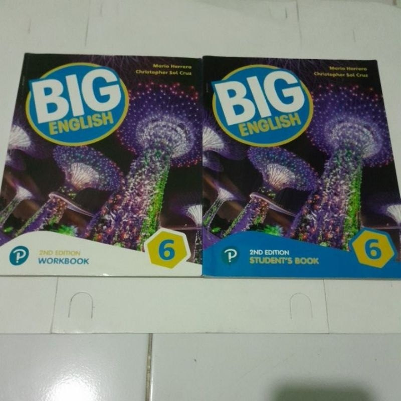 BUKU BIG ENGLISH 6 STUDENT BOOK WORKBOOK