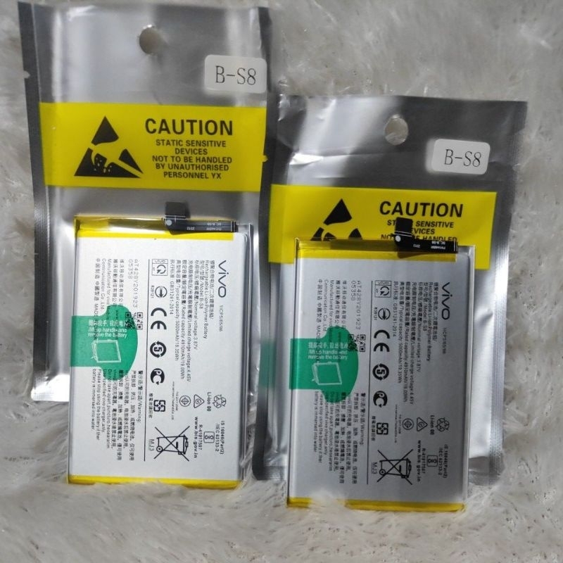Baterai Original VIVO Y15S Model B-S8 Baterry Original VIVO Y15S/Y01 Kapasitas 5000 mah Koalitas San