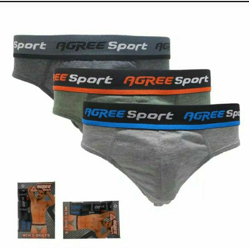 Celana dalam pria agree sport