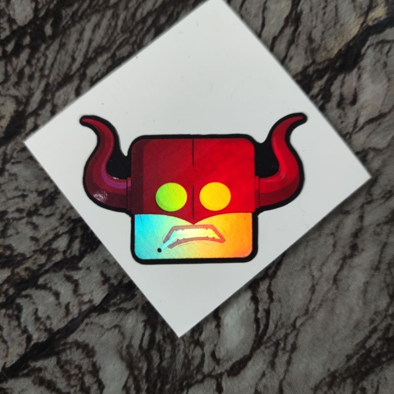 

Stiker Hologram One Piece Who's-Who Square