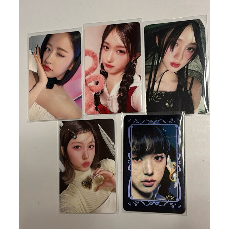 (ready) IVE SWITCH OFFICIAL PHOTOCARDS ive loved photocards ive off ive switch photocard ive switch 
