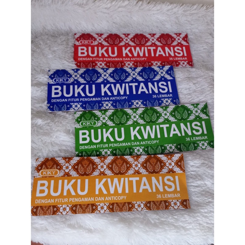 

Buku Kwitansi KIKY Mini 36 Halaman new