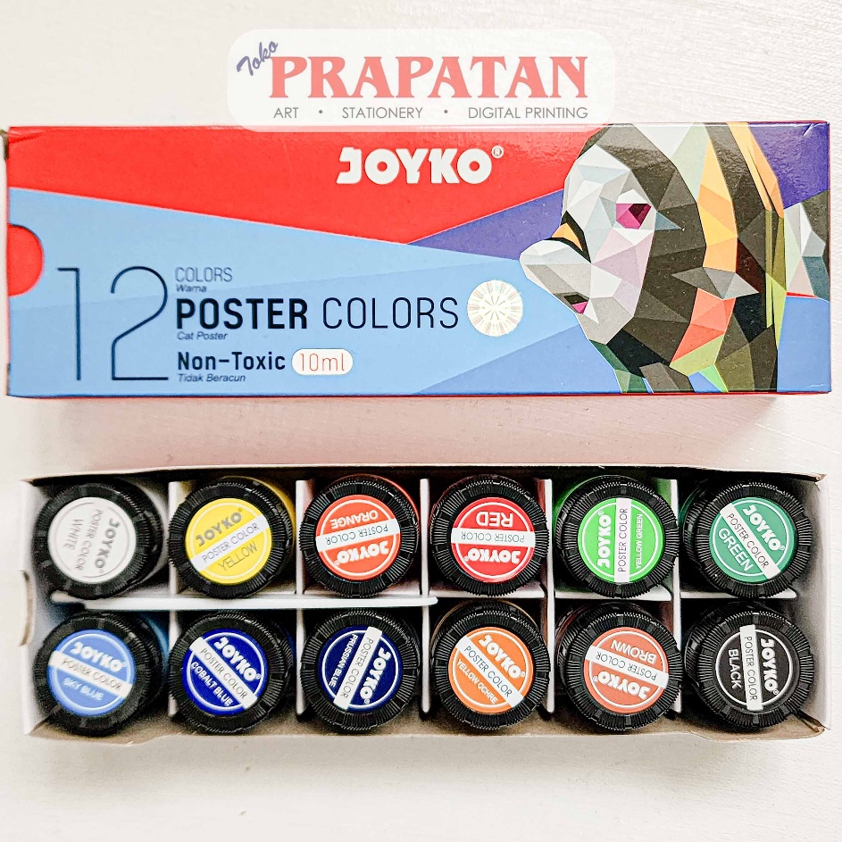 

Model Terkini Joyko Color Set 12x1ml Cat Set