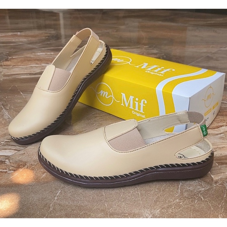 Pesan cepat Mif Original Sepatu Sandal Wanita Elastis Nyaman M4