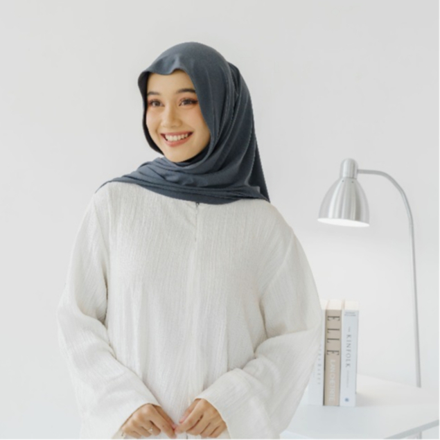 Salma Shawl - Pashmina Inner Ciput Bando Bahan Jersey Premium By Anmahijab
