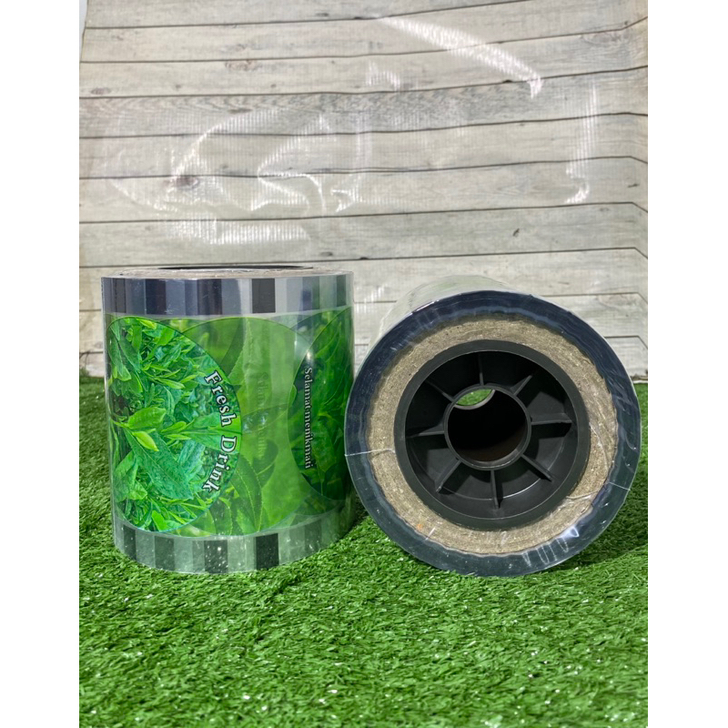 PLASTIK CUP SEALER ISI 1000 PCS MOTIF KARTUN DAN POLOS / PLASTIK PENUTUP MINUMAN / PLASTIK LID ATAU