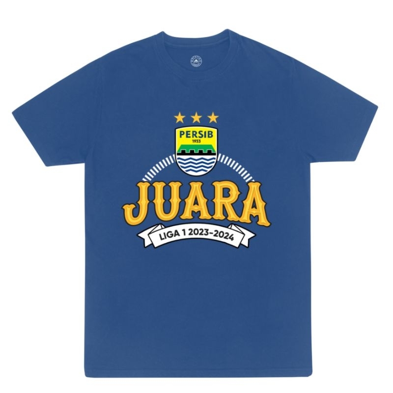 Tshirt Persib Juara 2024 | Biru | Beutik Company
