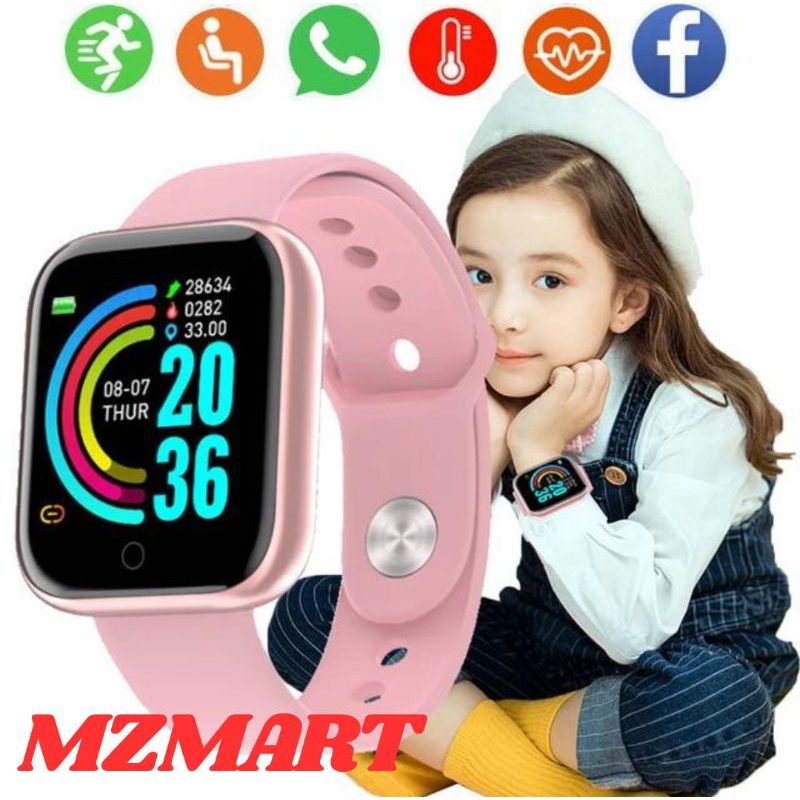 JAM TANGAN HP PINTAR SMARTWATCH ANAK PEREMPUAN LAKI LAKI TERBARU ANDROID ANTI AIR