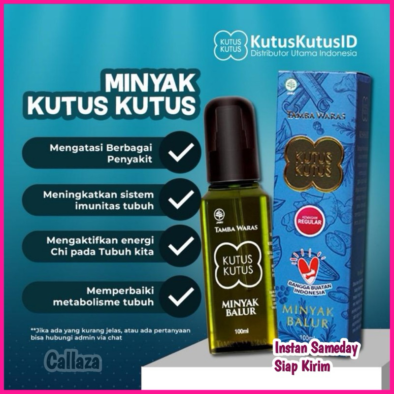 MINYAK KUTUS KUTUS ASLI BALI MINYAK PIJAT MINYAK BALUR KUTUS2 100ML