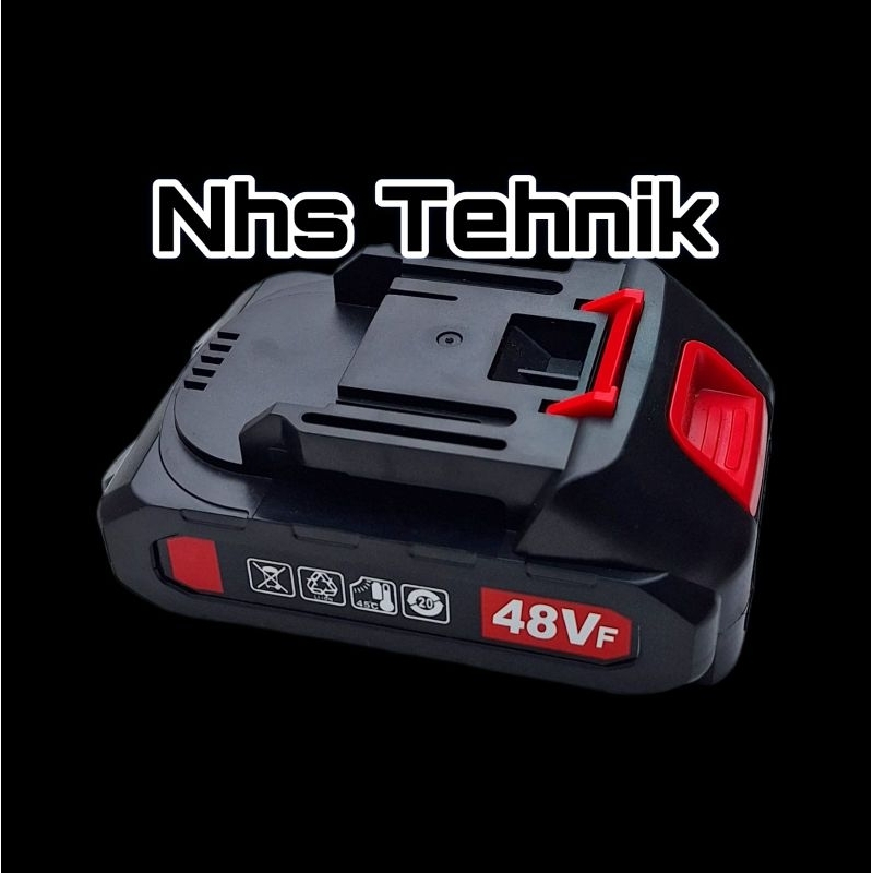 BATERAI MESIN BOR IMPACT 48V 5CELL BATRE IMPEK 48VF JLD HUJIA SUNCTOOLS DLL