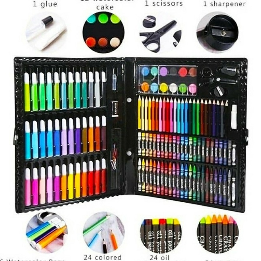 

Murah Banget PENSIL WARNA 15PCS ALAT TULIS SET CRAYON COLOURING SET 15PCS ART AG