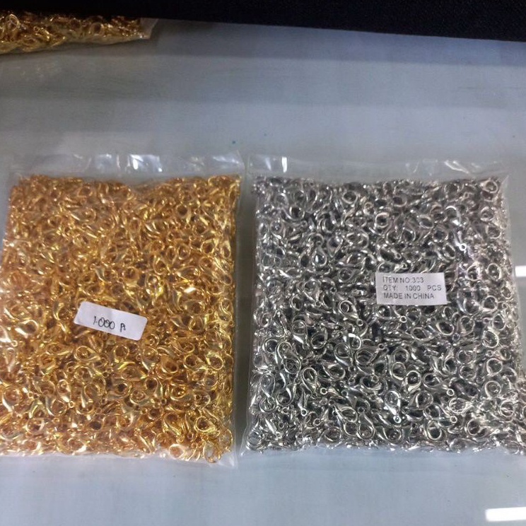 

KOKOT UDANG 14MM 16MM SILVER GOLD BESAR KECIL PER PAK ISI 1