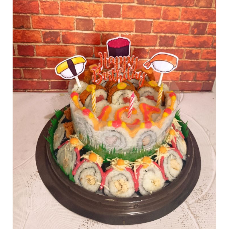 Sushi Cake 2tower